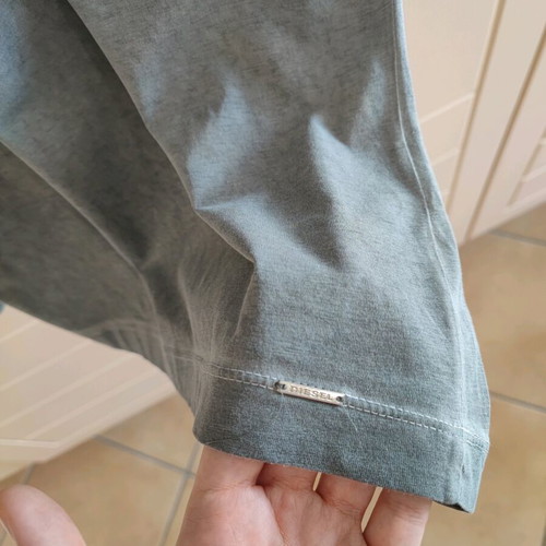 Diesel T-shirt XL like new, gray tie-dye