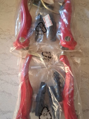 Tektro Aluminum Brake Calipers Set Red Mountain Bike New