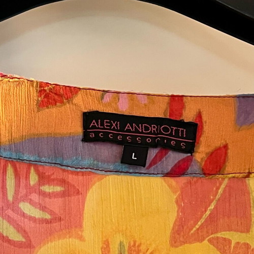 Kaftan Alexi Andriotti size large used, multicolor