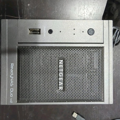 NetGear ReadyNAS Model RND-2B used, 2 HDD bays, Gigabit Ethernet