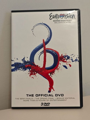 Eurovision Song Contest Belgrade 2008 Official DVD 3 Disc