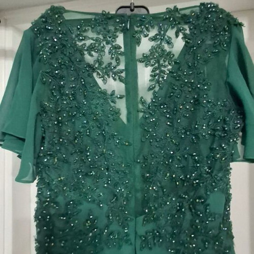 Mikael green dress like new, size XXXL