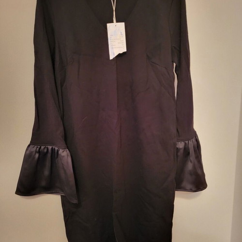 Warehouse No 10 Midi Dress New Black