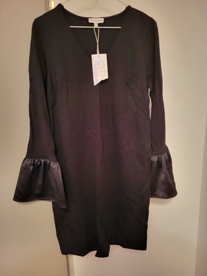 Warehouse No 10 Midi Dress New Black