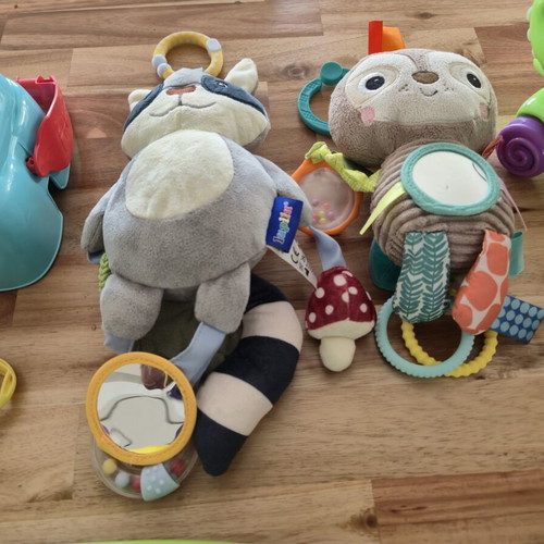 Baby activity toy set used with Fisher-Price, Clementoni, Lamaze