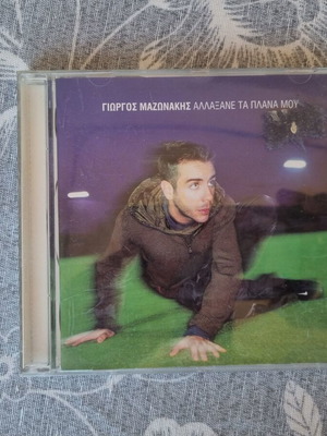 Giorgos Mazonakis Allaxane Ta Plana Mou CD like new, Greek folk