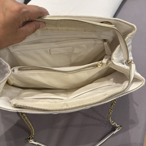 Valentino shoulder bag white like new