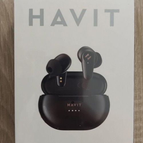 Havit TW915E In-ear Bluetooth Handsfree Earbuds new with charging case black