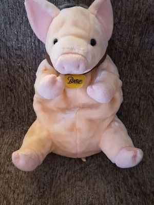 Babe plush pig with pajama pocket 45 cm new