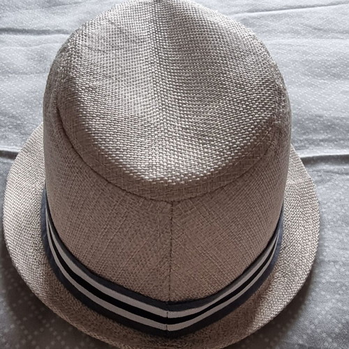 Children's Fedora Panama hat like new, beige