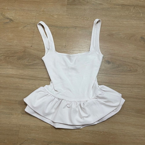 Zara cream top like new, size S