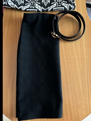 Pencil skirt black new Italian made