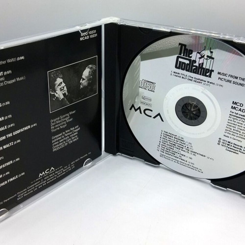 Nino Rota The Godfather Music From The Original Motion Picture Soundtrack CD like new