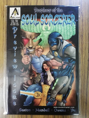Prophecy of the Soul Sorcerer comic used