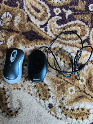 Microsoft wireless mouse used with adapter