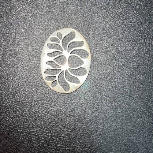 Jewelry necklace used, silver