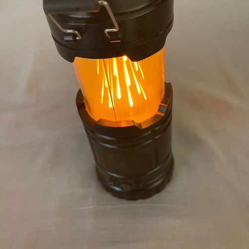 Camping flashlight like new