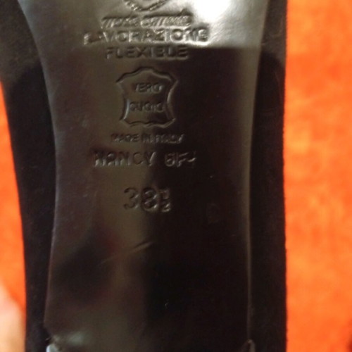Valle Verde anatomical leather pumps like new, castor leather