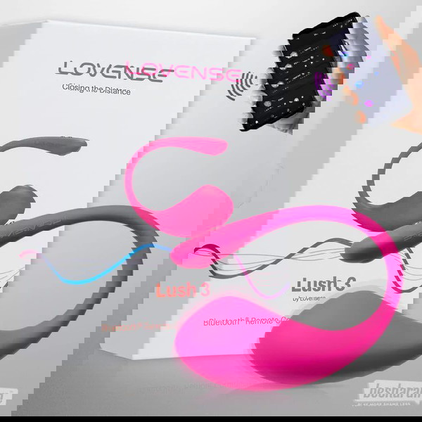 Lovense Lush 3 Bluetooth Remote Control Bullet Vibrator