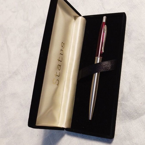 Vintage Status pen with case like new