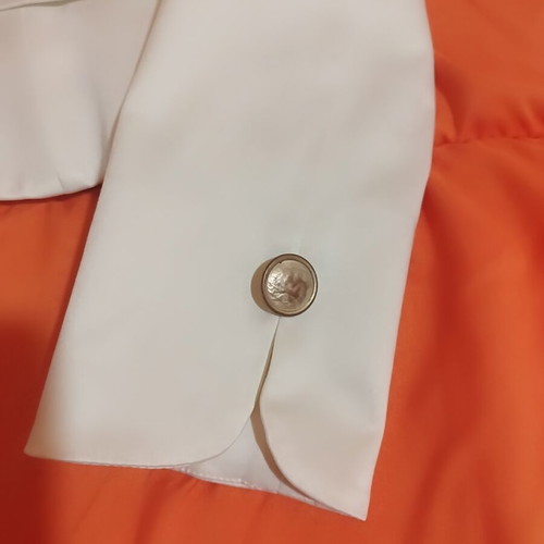 White pleaser jacket like new, size small