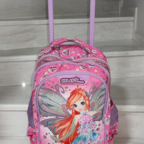 Must Team Winx Bloom school trolley bag for primary school