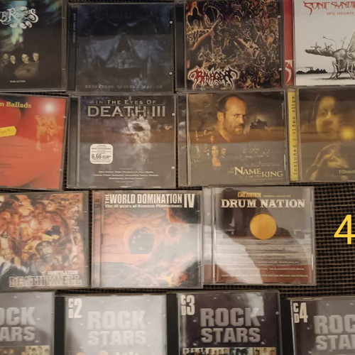 Heavy Metal CD like new, pack of 5
