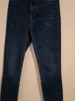 Zara elastic jeans size 36 like new, blue