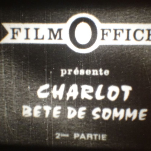 Bette de Somme Part 2 Super 8mm silent film with Charlie Chaplin used