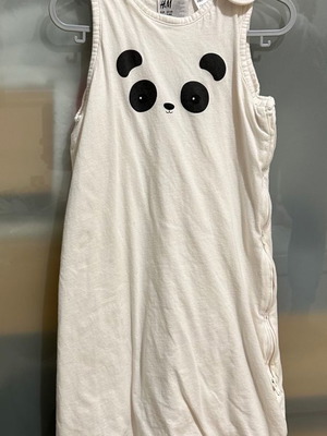 White H&M sleeping bag used