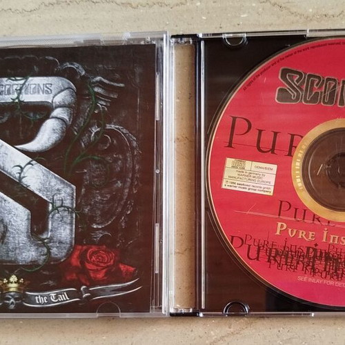 Scorpions Sting in the Tail & Pure Instinct CD used, metal