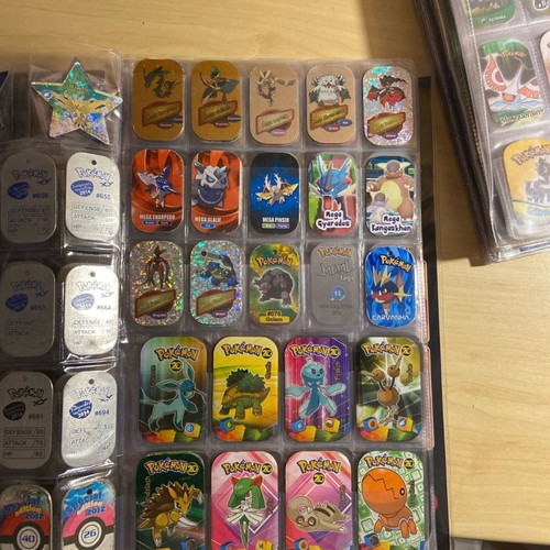 Pokemon collectible tags used, part 1, rare