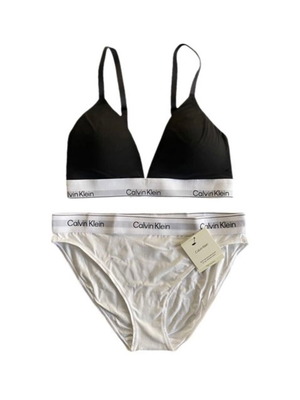 Σετ εσώρουχα Calvin Klein καινούργιο, βαμβακερό, μαύρο και άσπρο