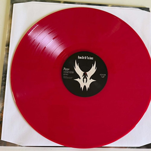 Warlord Rising Out Of The Ashes Transparent Red Vinyl like new, metal