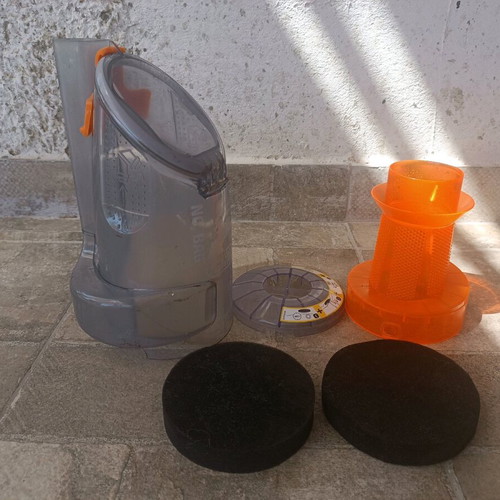Rowenta Air Force Extreme collection bin with 2 filters used
