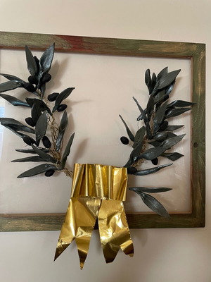 Olive wreath new handmade