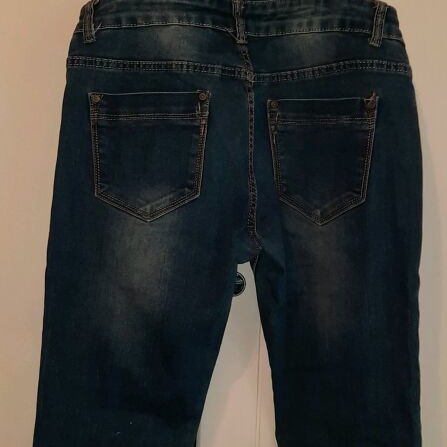 Denim overalls like new, size M 38, blue