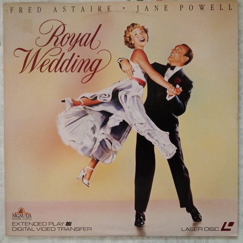 Royal Wedding LaserDisc like new, musical