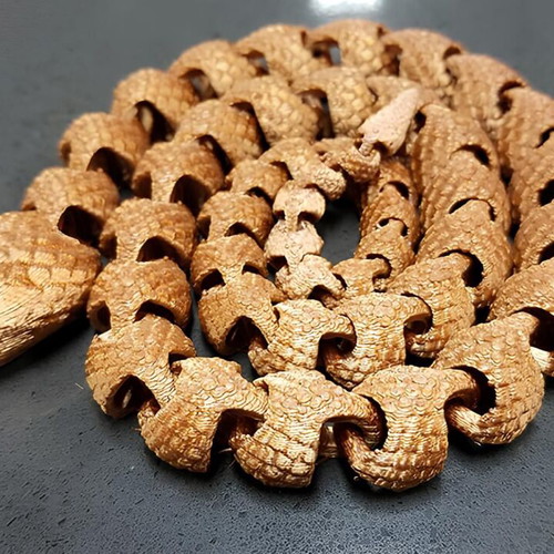 Articulated Snake with Scales made to order