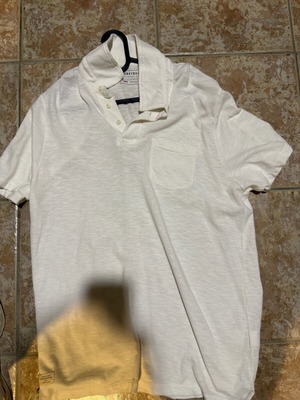 Polo shirt Funky Buddha size Large like new, white