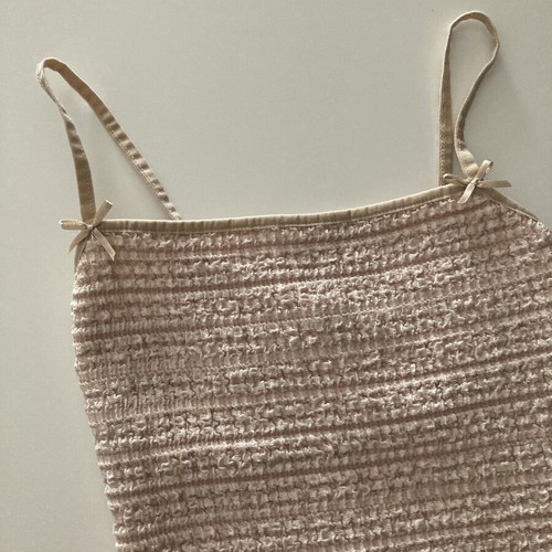 Bershka romantic dress beige like new