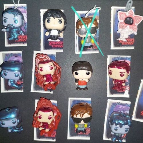 Stranger Things mini Funko Pop figures set of 11 like new