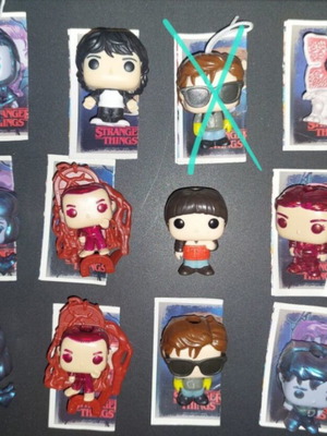 Stranger Things mini Funko Pop figures set of 11 like new