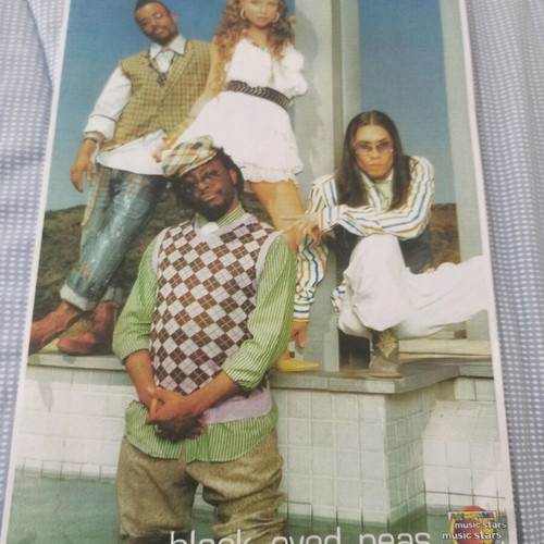 Unofficial Afisorama Black Eyed Peas poster like new