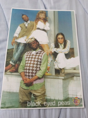 Unofficial Afisorama Black Eyed Peas poster like new