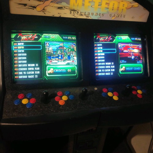 Arcade machine double like new with over 1300 games for four players