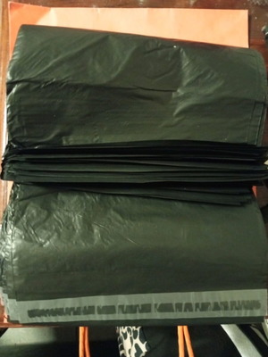 Courier bags used, pack of 15, 15x25 with adhesive