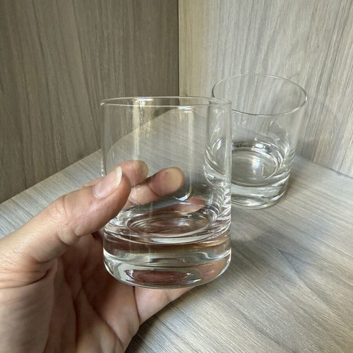 Small whiskey glasses, rocks style, 280 ml