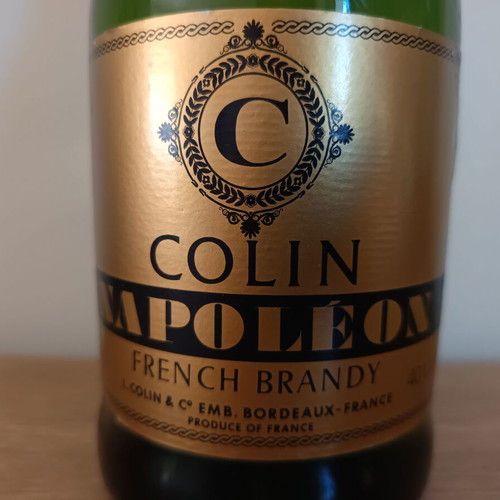 Colin Napoleon French Brandy 1980s like new, 70 cl, 40% vol