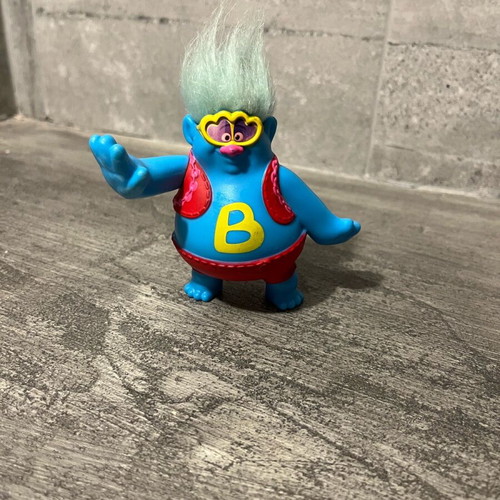 Trolls figures used, set of 3 pieces